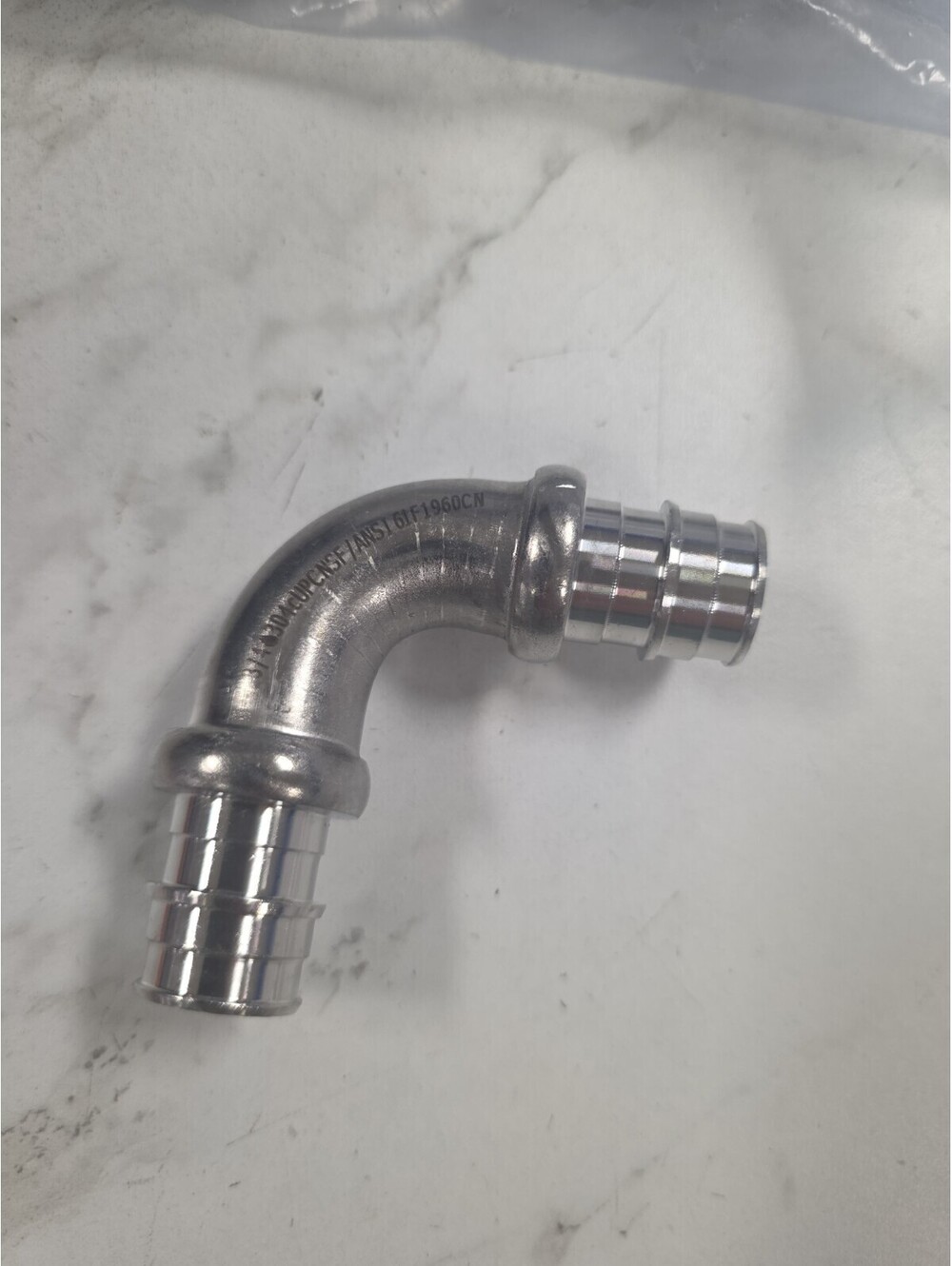 Stainless Steel Pex 90 Elbow 3/4 X 16